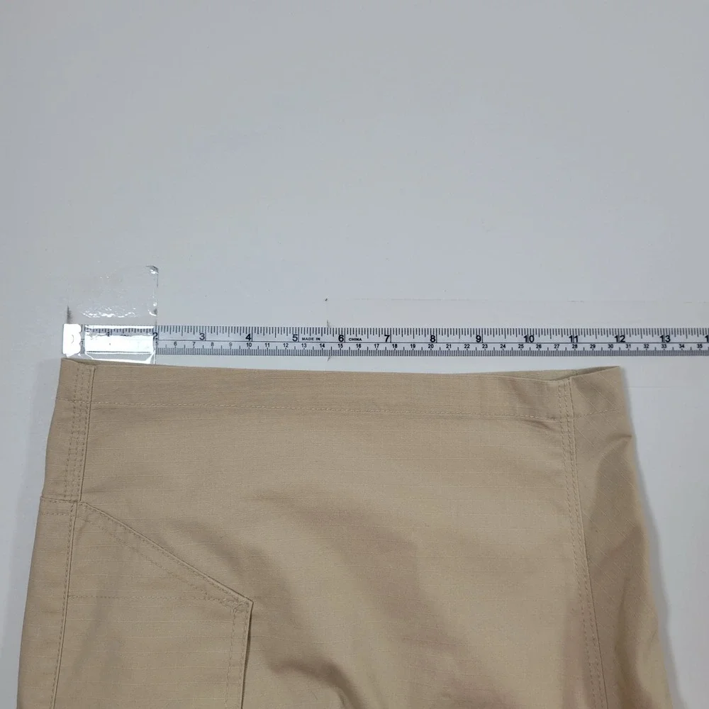 CQR Tactical Cargo Shorts Mens 38 Tan Excellent Ripstop‎ Hiking Work Utility